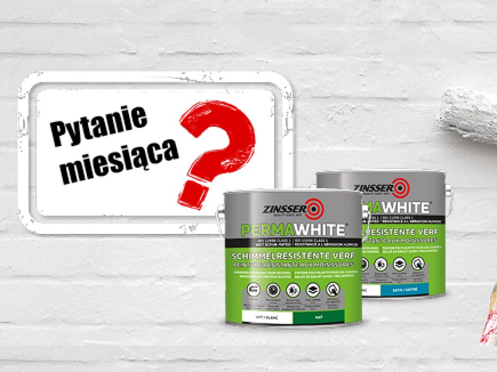 Czy można malować inną farbą na  Zinsser® PermaWhite®?